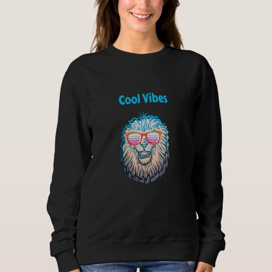 Cool Vibes Lion Trui (Voorkant)