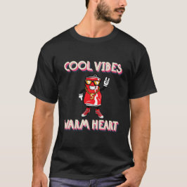 Cool vibes warm hart T-shirt