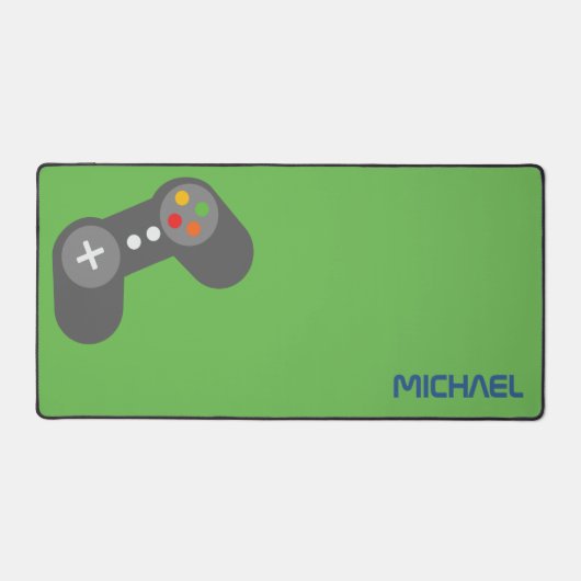 Cool Video Game Controller Kinder op maat Bureaumat (Voorkant)