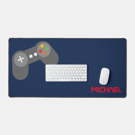 Cool Video Game Controller Kinder op maat Bureaumat (Keyboard & Muis)