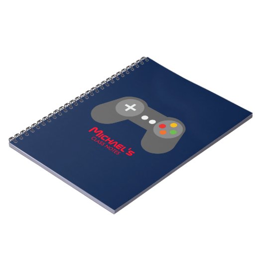 Cool Video Game Controller Notitieboek (Linkerzijde)