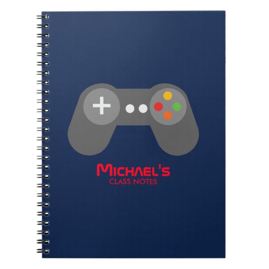 Cool Video Game Controller Notitieboek (Voorkant)
