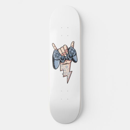 Cool Videospel Persoonlijk Skateboard (Voorkant)