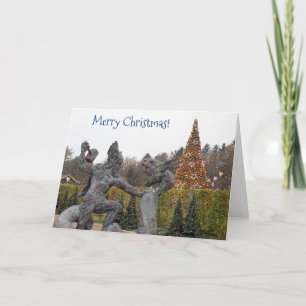 Cool Viking Era Christmas Wenskaart! Kaart