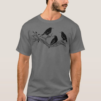 Cool Viking Gift Print Norse Raven Birding G T-shirt
