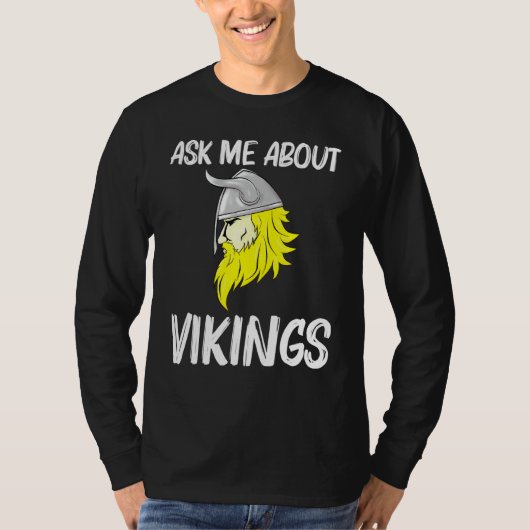 Cool Viking voor mannen met een hoge nierfunctie T-shirt (Voorkant)