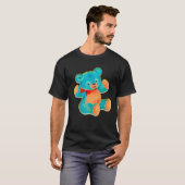 Cool Villanelle Beer Peluche Nerd Geek T Shirt (Voorkant volledig)