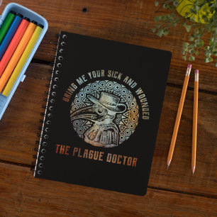 Cool Vintage Pestdokter Notitieboek