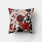Cool Vintage Roze Familie Kussen (Achterkant)
