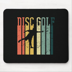 Cool Vintage Style Disc Golf Design Ontwerpen Retr Muismat