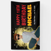 Cool Vintage Y2K Aangepaste Foto Feest Welkom Spandoek (Verticaal)