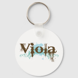 Cool Viola Grunge Gift Sleutelhanger
