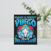 Cool Virgo Gift, Lover Gift | Ideaal voor perfecte Kaart (Staand voorkant)