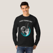 Cool Vist Art voor vrouwelijke mam Fishermen Fish  T-shirt (Voorkant volledig)