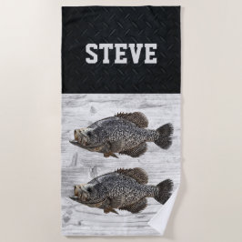 Cool Vist Naam Crappie Fish Name Rugged Strandlaken