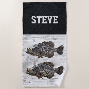 Cool Vist Naam Crappie Fish Name Rugged Strandlaken
