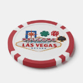 Cool voeg tekst gokken poker chips (Enkel)