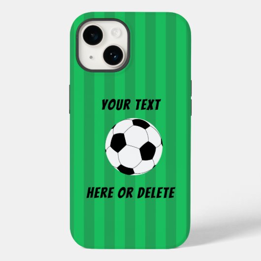 Cool Voetbal Field Case-Mate iPhone Case (Achterkant)