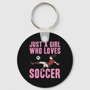 Cool Voetbal Voor Vrouwen Tiener Meisjes Voetbal L Sleutelhanger