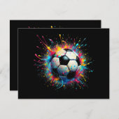 Cool Voetballer Sport voor Jongens Mannen Meisjes  (Voorkant / Achterkant)