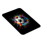 Cool Voetballer Sport voor Jongens Mannen Meisjes  Magneet (Rechterzijde)