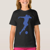 Cool Voetbalspeler T-shirt (Voorkant)