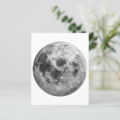Cool Volle Maan Graphic Space Astronomy Science (Staand voorkant)