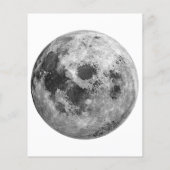 Cool Volle Maan Graphic Space Astronomy Science (Achterkant)