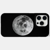 Cool Volle Maan Graphic Space Astronomy Science Case-Mate iPhone Case (Achterkant (horizontaal))