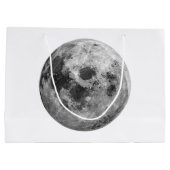 Cool Volle Maan Graphic Space Astronomy Science Groot Cadeauzakje (Achterkant)
