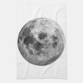 Cool Volle Maan Graphic Space Astronomy Science Theedoek (Verticaal)