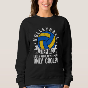 Cool volleybal stiefvader van een volleybalspeler  trui