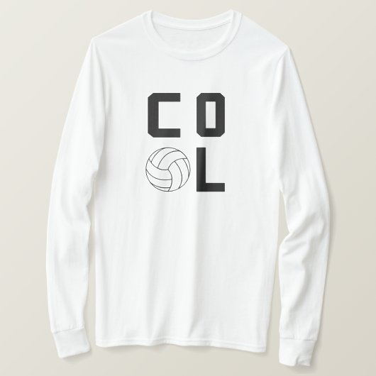 Cool Volleybal T-shirt (Design voorkant)