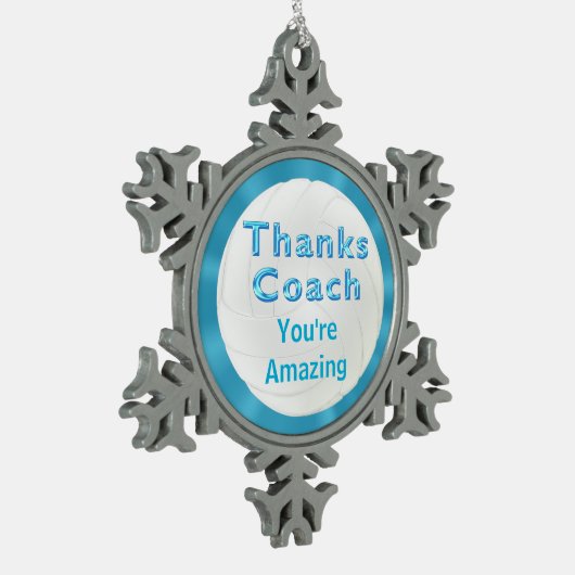 Cool Volleyball Coach Gifts Bedankt Coach Ornament (Links)