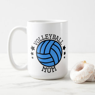 Cool Volleyball Moeder woordkunst Koffiemok