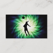 Cool Volleyball Visitekaartje (Achterkant)