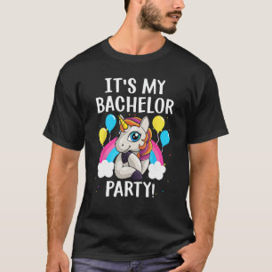 Cool vrijgezellenfeest kunst voor mannen jongens b t-shirt
