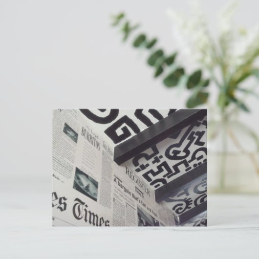 Cool Wall Art Briefkaart (Staand voorkant)