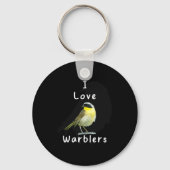 Cool Warbler _ Bird Watchers  Sleutelhanger (Voorkant)