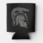 Cool Warrior Metallic Dragon Helmet Blikjeskoeler (Voorkant)