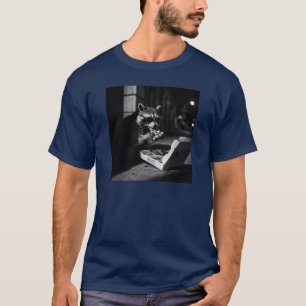 Cool Wasbeer Eet Pizza  T-shirt