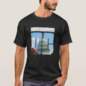 Cool Washington D C met US Capitol T-shirt (Voorkant)