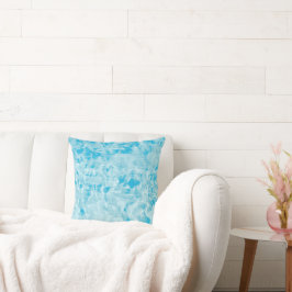 Cool Water Aqua Turquoise Kunstkussen Kussen