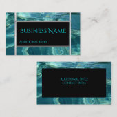 Cool Water Background Visitekaartje 2 (Voorkant / Achterkant)
