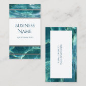 Cool Water Background Visitekaartje 3 (Voorkant / Achterkant)