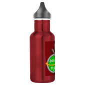 COOL! Waterfles (18 oz) Rood - Custom (Links)