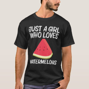 Cool Watermeloen voor meisjes Kinder rode meloen T-shirt