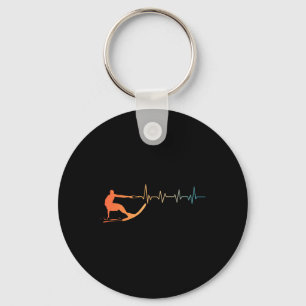 Cool Waterski Art Voor Mannen Vrouwen Waterski Coa Sleutelhanger