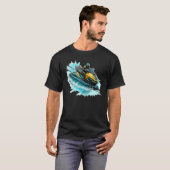 Cool Watersport with Jet Ski Motorist T-shirt (Voorkant volledig)
