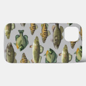 Cool Waterverf Stijlvolle Trendy Zoetwatervissen Case-Mate iPhone Case (Achterkant (horizontaal))